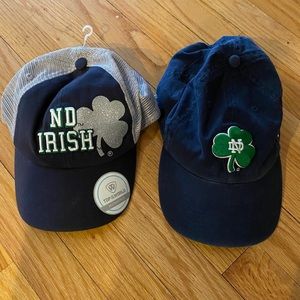 Navy Blue Norte Dame Fighting Irish Hats